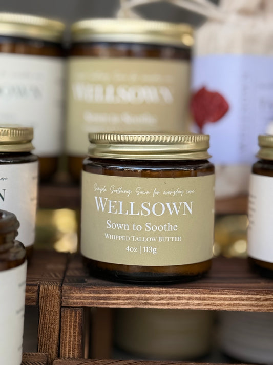 Whipped Tallow | Sown to Soothe