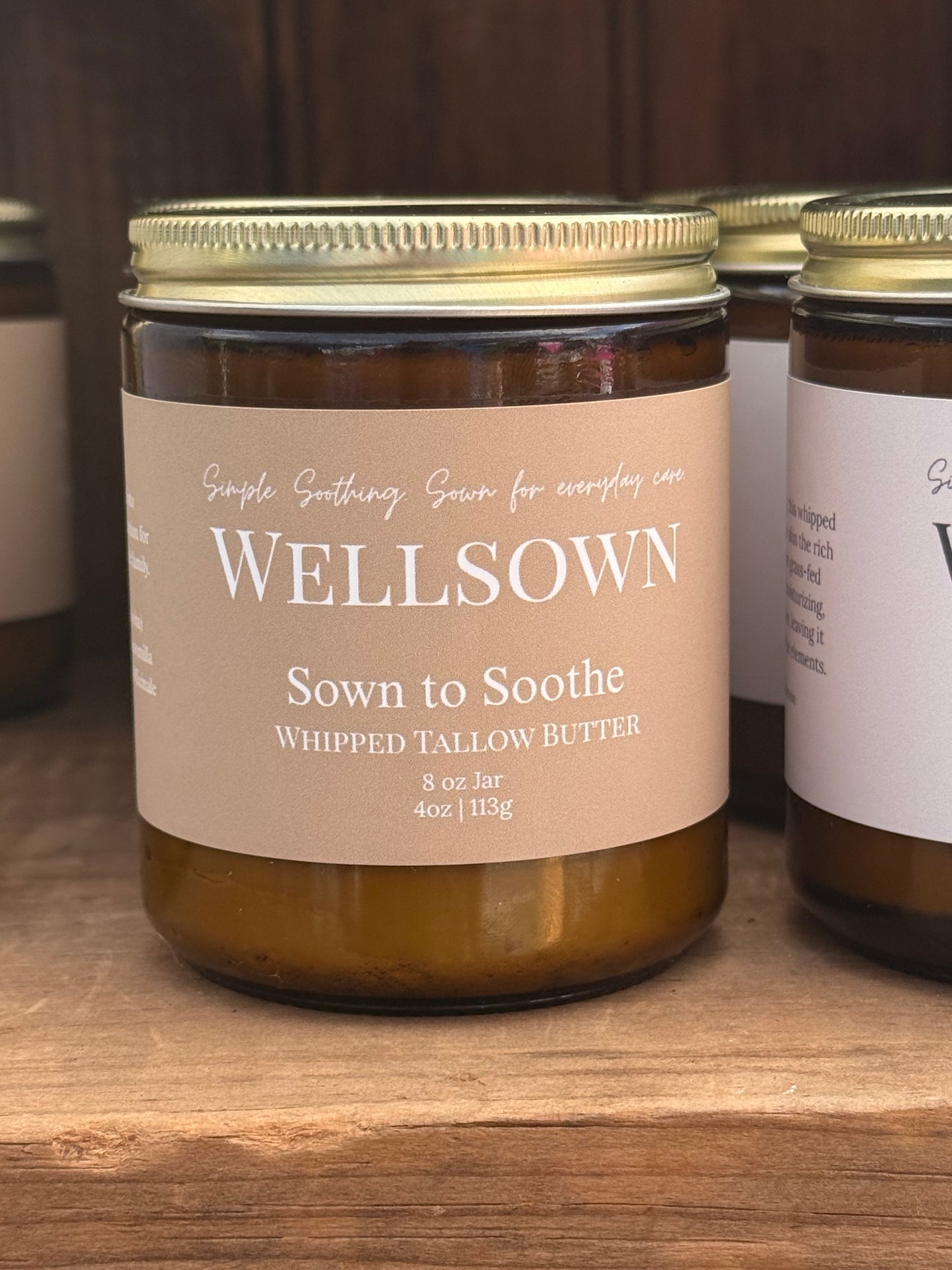 Whipped Tallow | Sown to Soothe