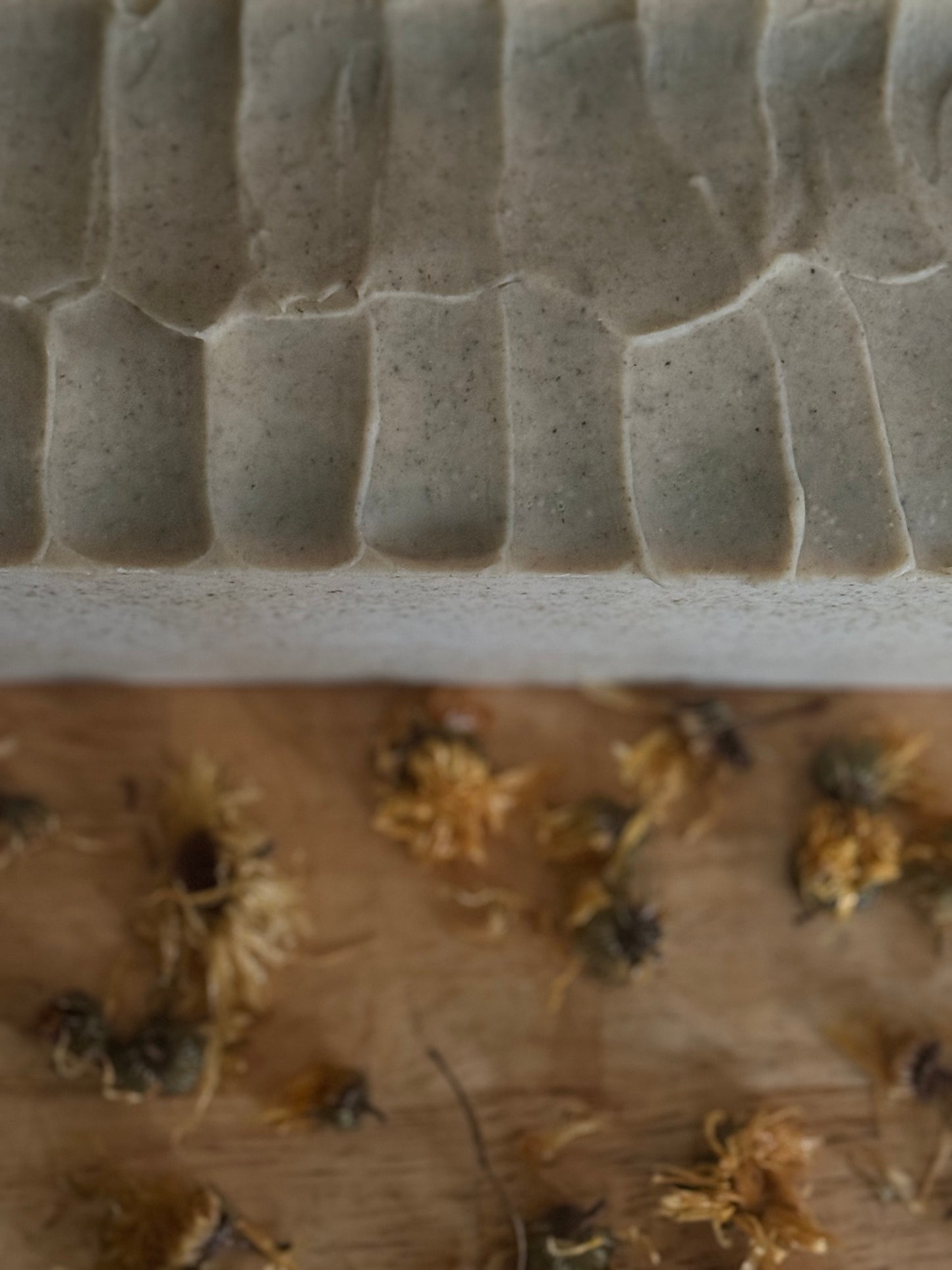 Soothing soap for dry sensitive skin