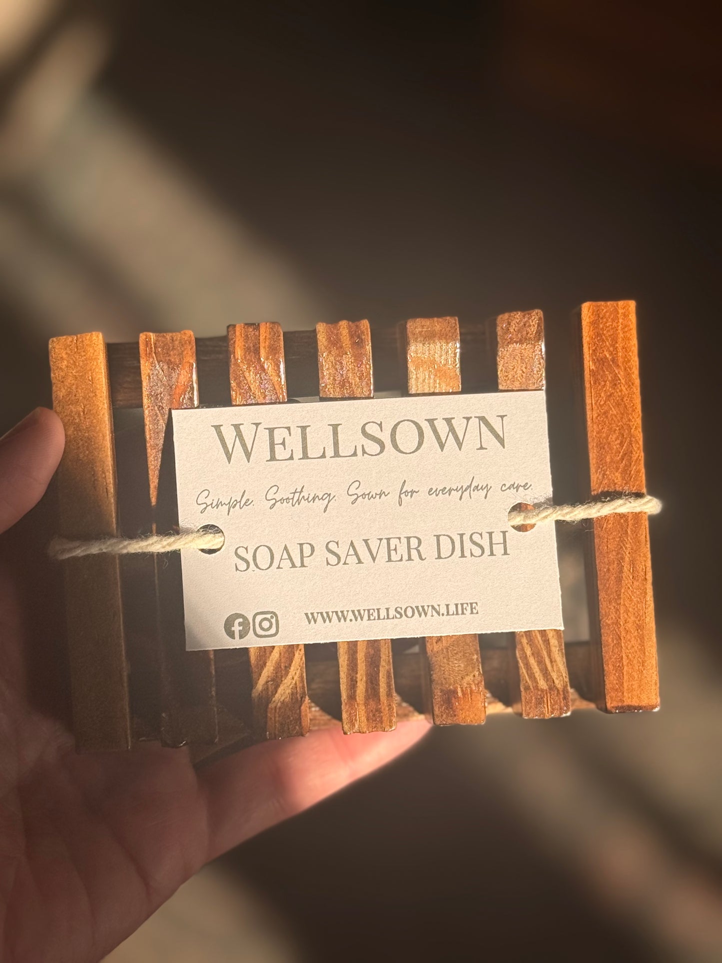 Wooden Soap Dish