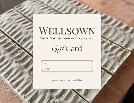 Wellsown Gift card
